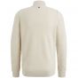 Pme legend half zip collar cotton mouline white