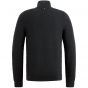 Pme legend half zip collar cotton mouline black