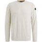 Pme legend r-neck cotton slub bone white