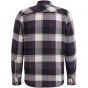 Pme legend l/s shirt flanel twill check plum