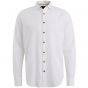 Pme legend l/s shirt cotton linen bright white