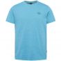 Pme legend s/s r-neck t-shirt melange jersey blue