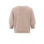 YAYA sweater half long raglan sleeves dusty pink