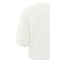 YAYA textured sleeves sweater off white