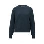 YAYA rib mixed sweater ls space blue melange