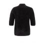 YAYA glitter furry sweater black