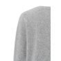 YAYA v-neck batwing sweater medium grey melange