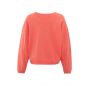 YAYA sweatshirt slub effect peach orange