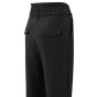 Yaya woven high waist trousers with belt black