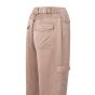 YAYA trousers satin wide leg whit cargo dusty pink