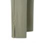 YAYA jersey wide leg trousers with slit army green