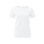 YAYA t-shirt boatneck regular-slim fit pure white