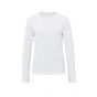 YAYA t-shirt round neck long sleeve pure white