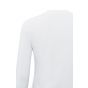 YAYA t-shirt round neck long sleeve pure white