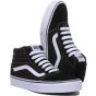 Vans YT Ward Hi suede/canvas Black/White