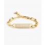 Pig & hen jane armband ivory/gold