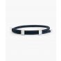 Pig & hen little lewis dbl armband navy | silver