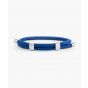 Pig & hen little lewis dbl armband cobalt | silver