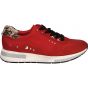 Paul Green 4796-035 sneaker Roodsuedecombi