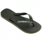 Havaianas Brasil Logo Green Olive/Green Olive