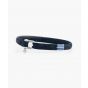 Pig & hen vicious vik armband navy | silver