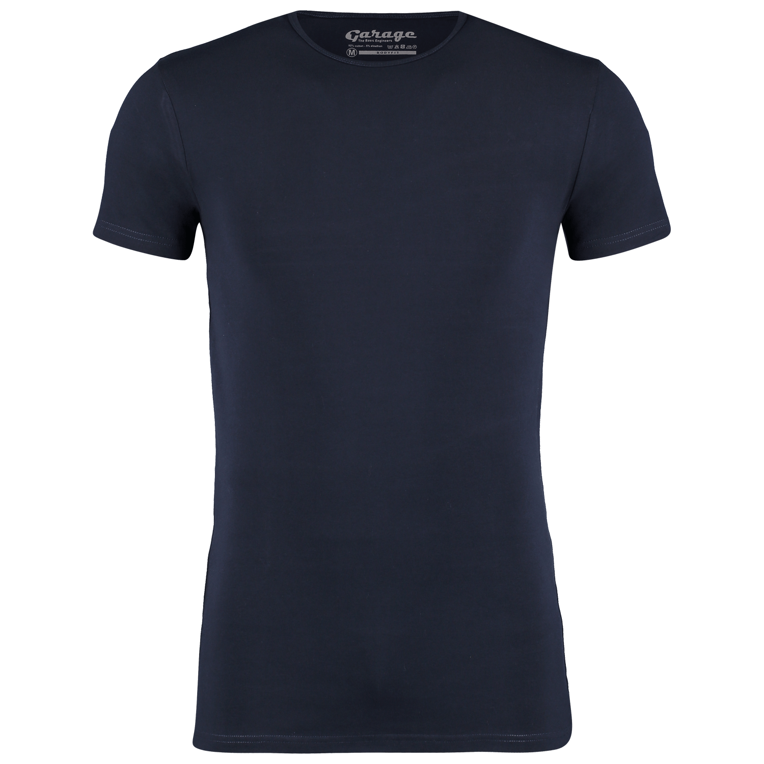 Garage tshirt o-neck body fit s/sl blauw