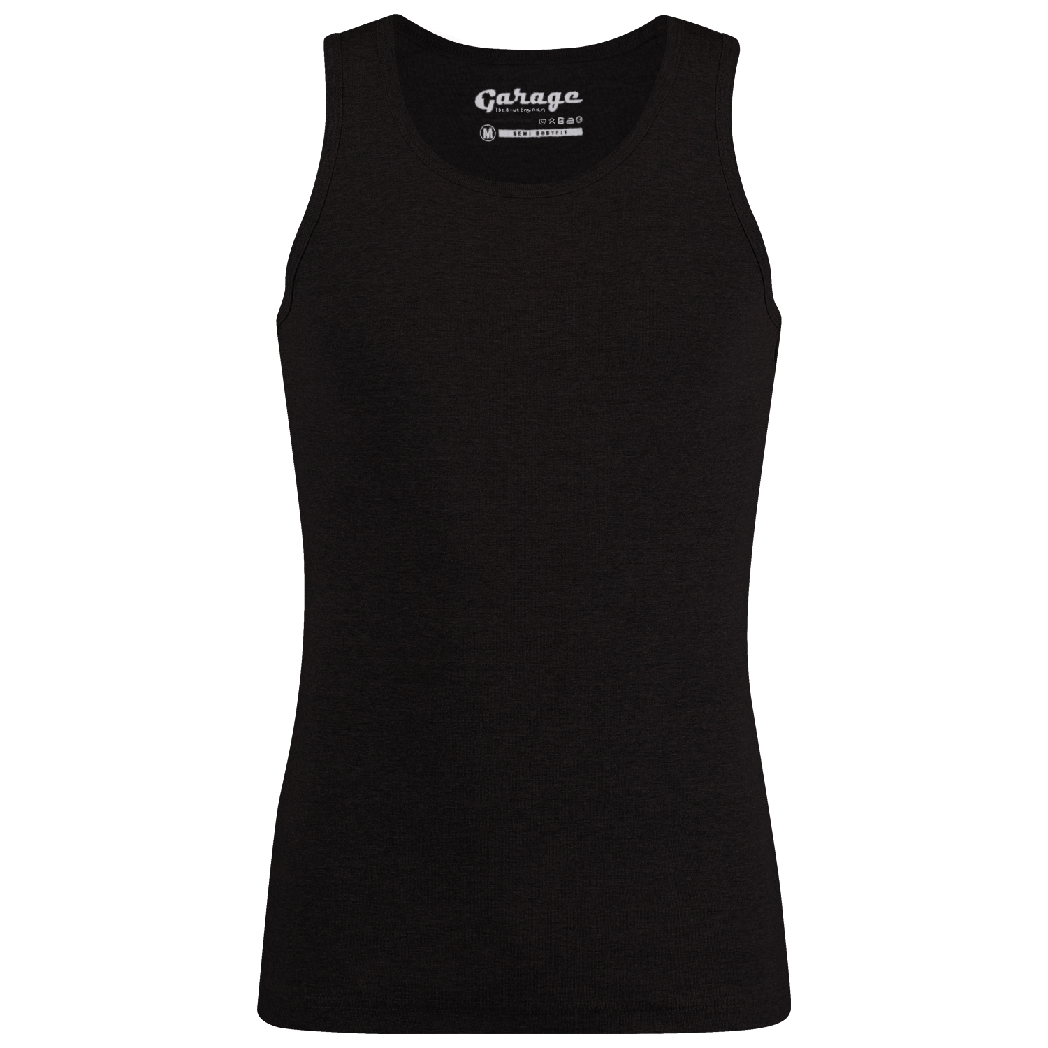 Garage singlet black