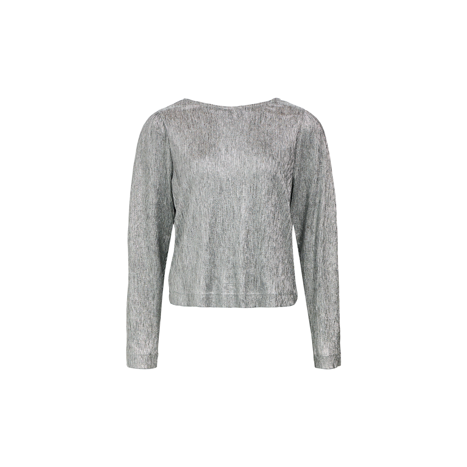 Object objlouise l/s deep back top silver