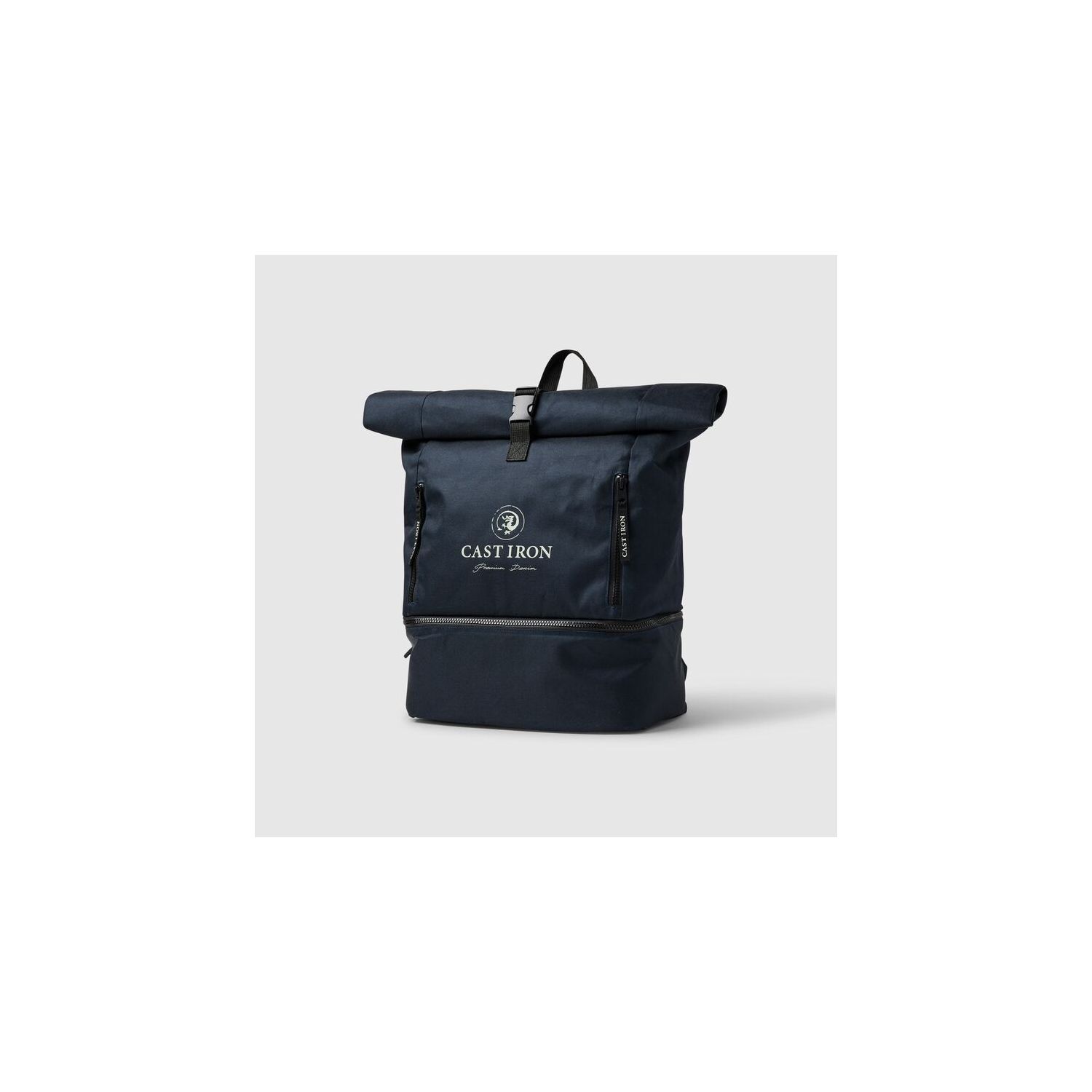 Cast Iron cooler backpack navy