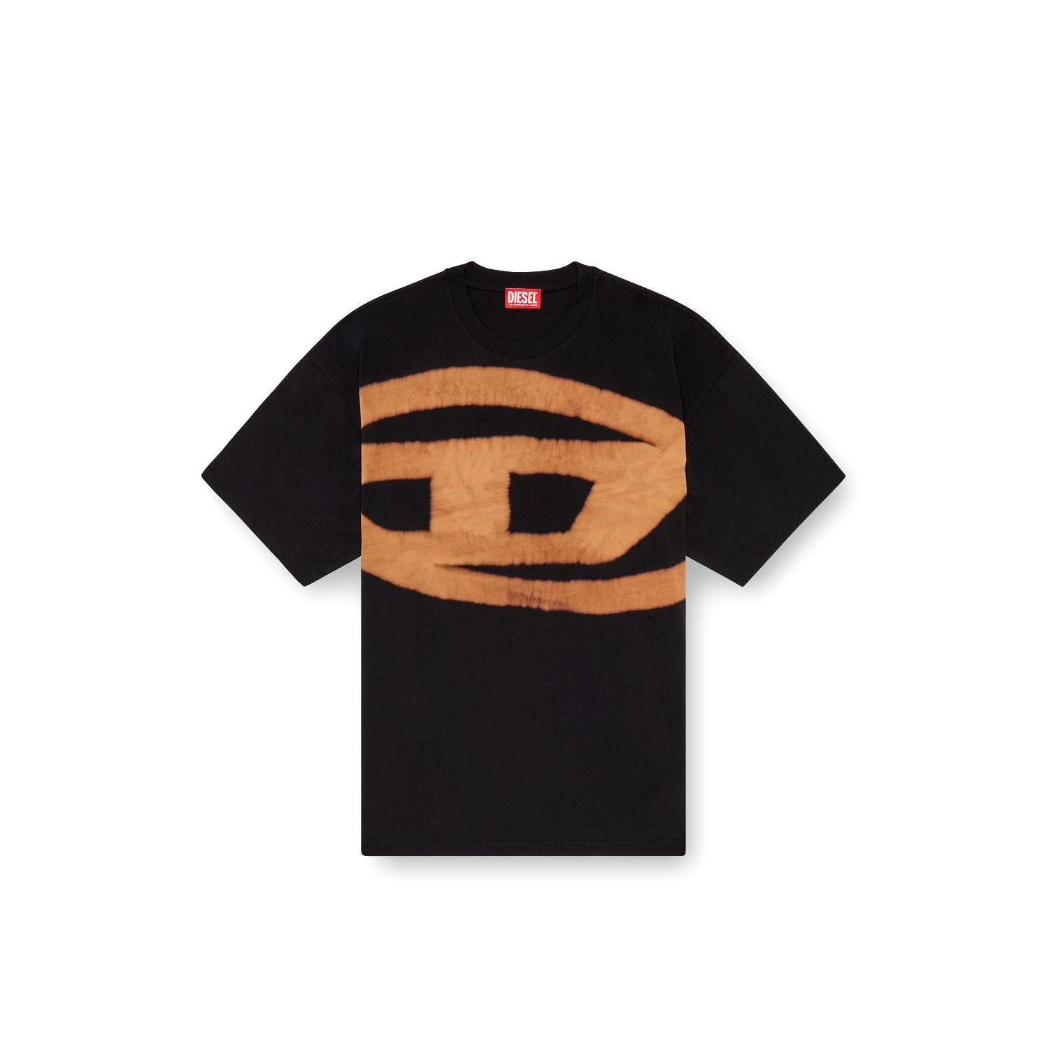 Diesel t-boxt-bleach t-shirt black