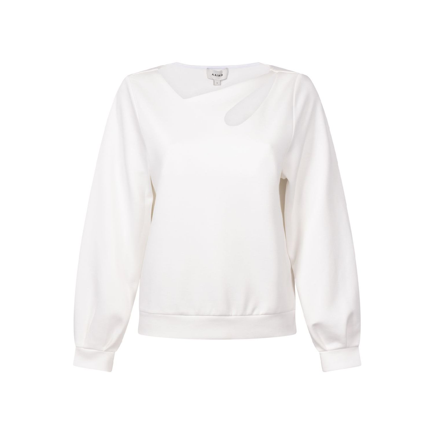 Aaiko evelyn sweater vis cream