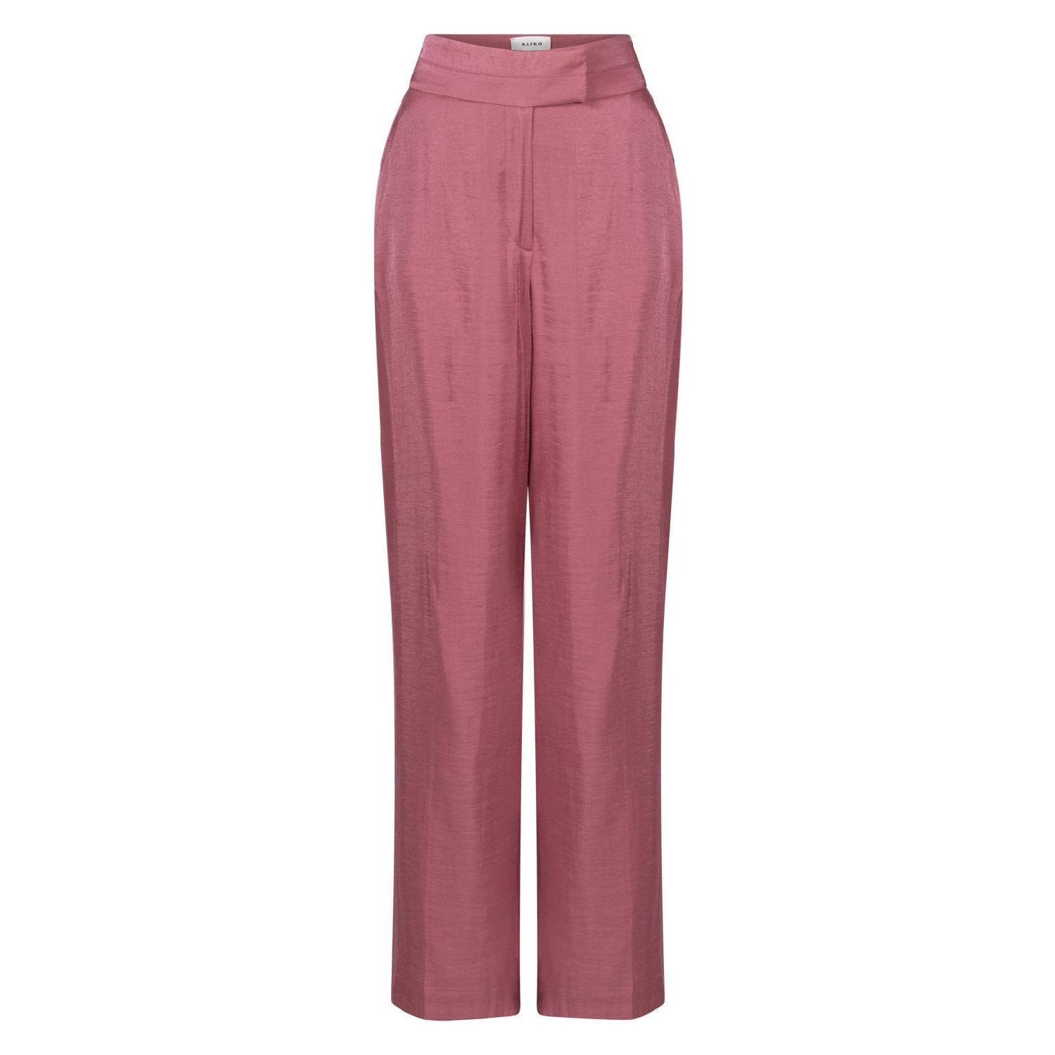 Aaiko giani trouser vis dusty berry