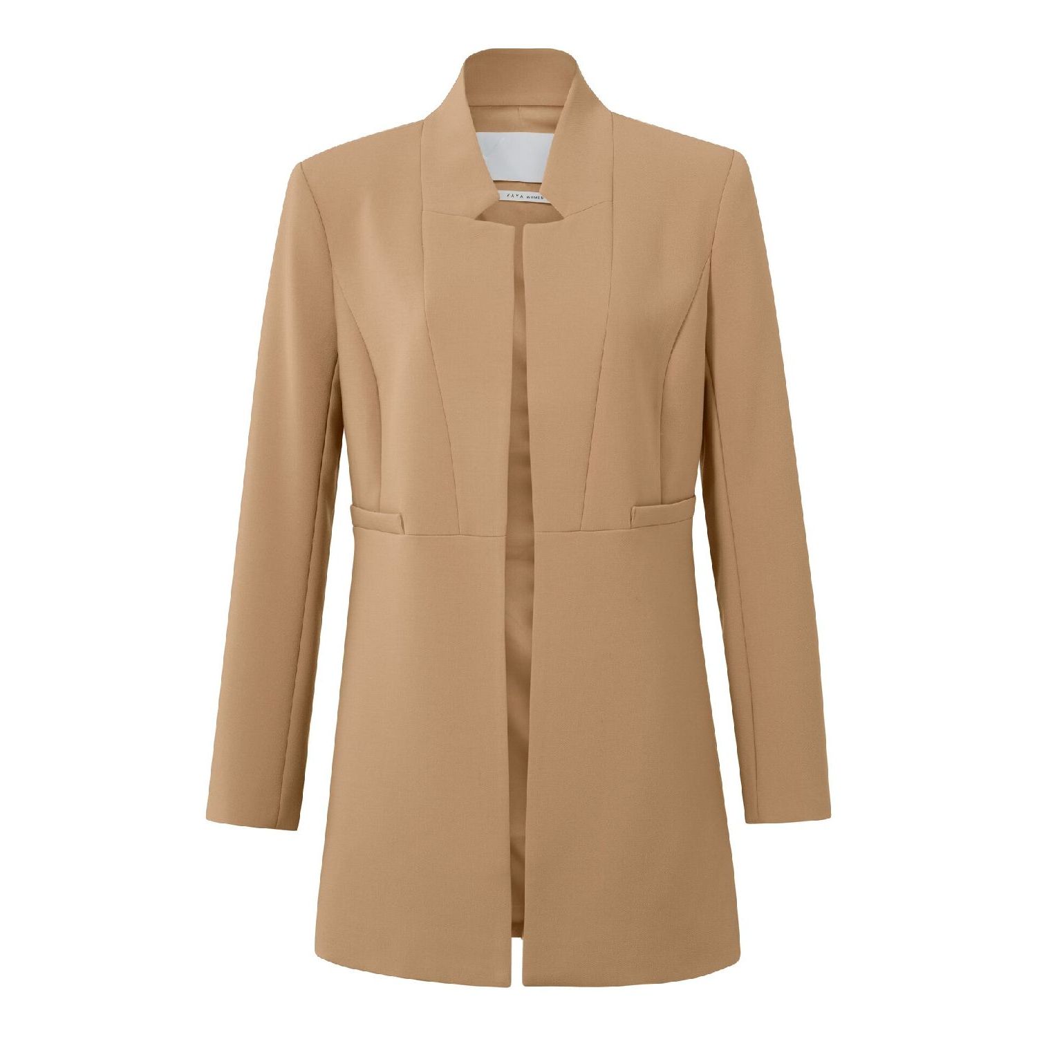 Yaya long blazer indian tan sand