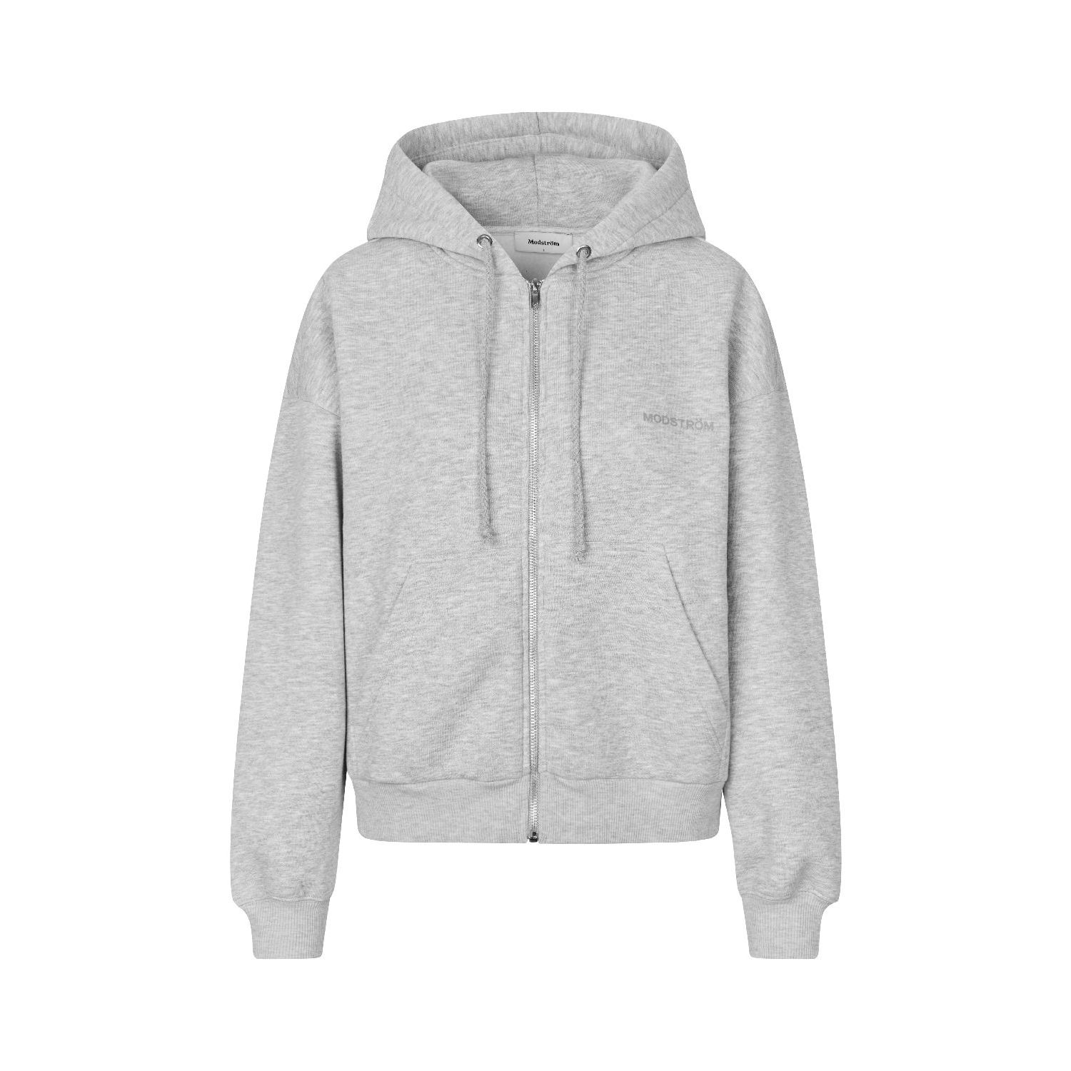 Modstrom tiaMD zip sweat vest grey melange