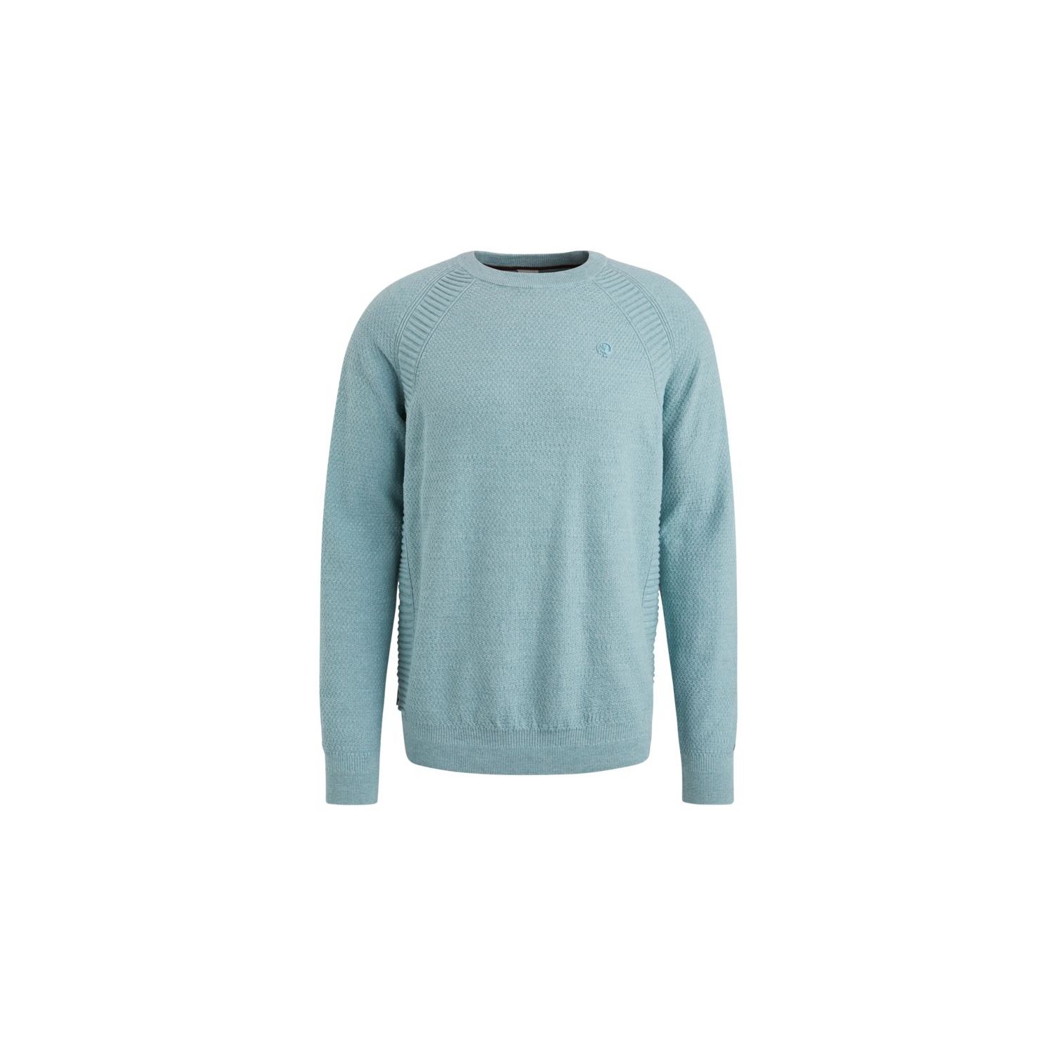 Cast iron crewneck cotton heather stone blue