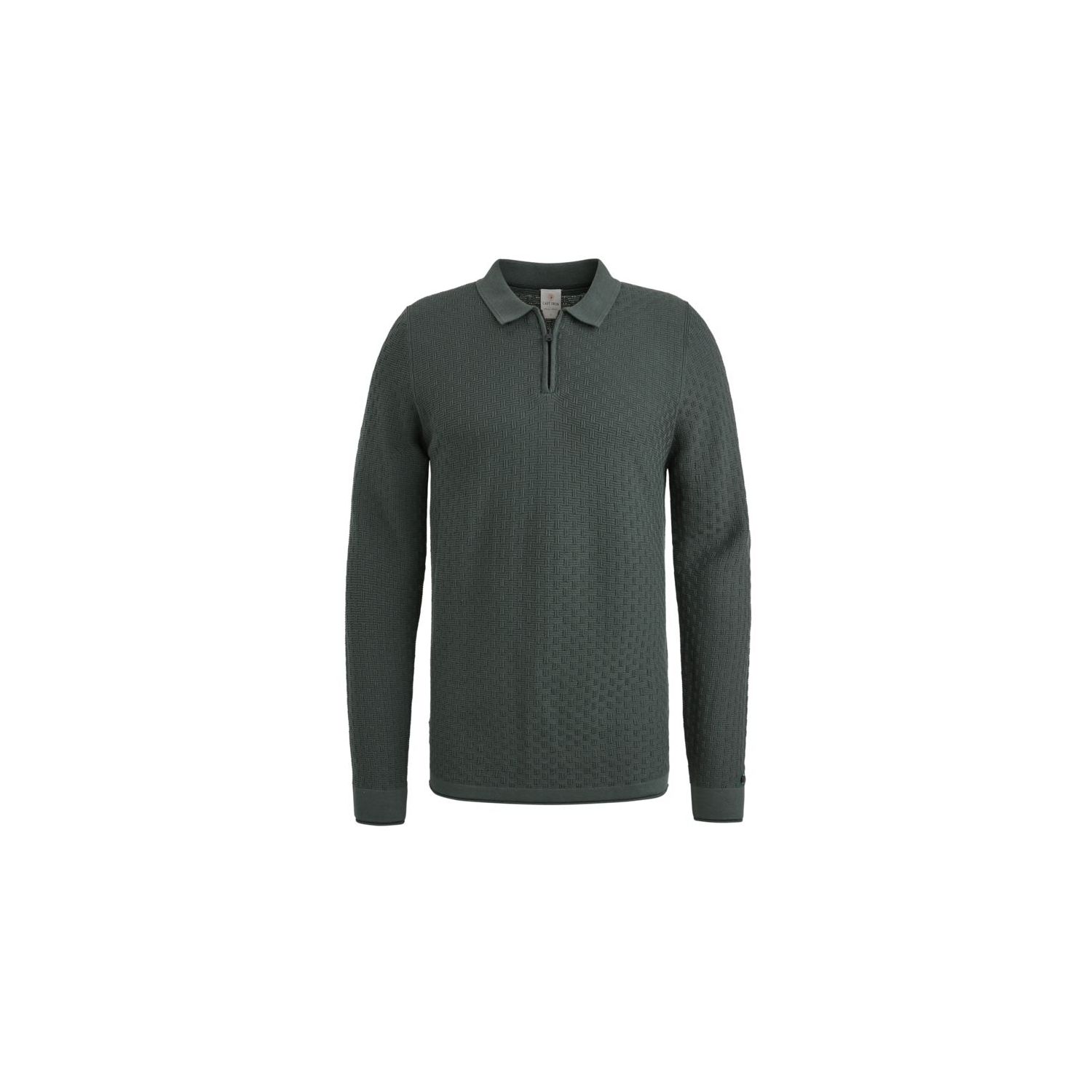 Cast iron long sleeve polo cotton modal urban chic