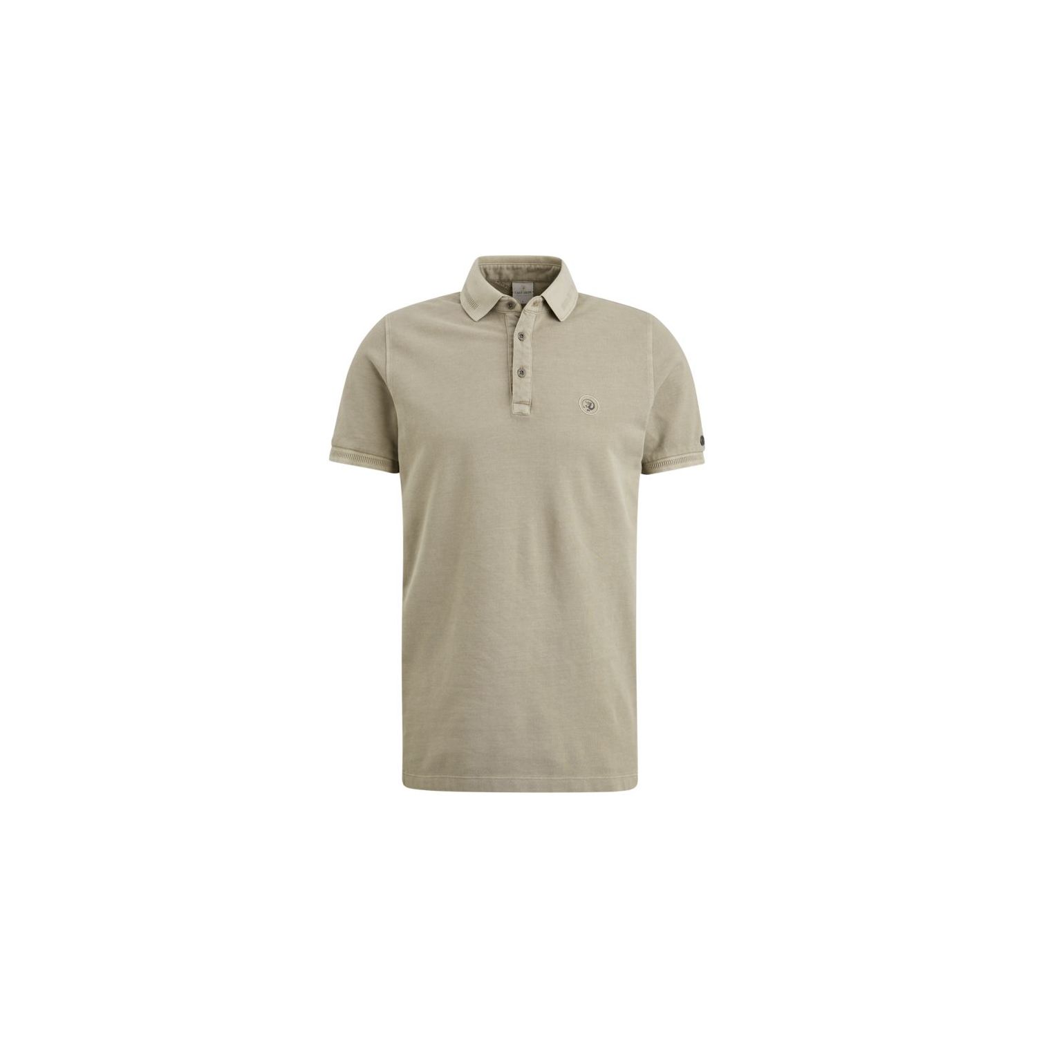 Cast Iron polo pique garment dyed seneca rock