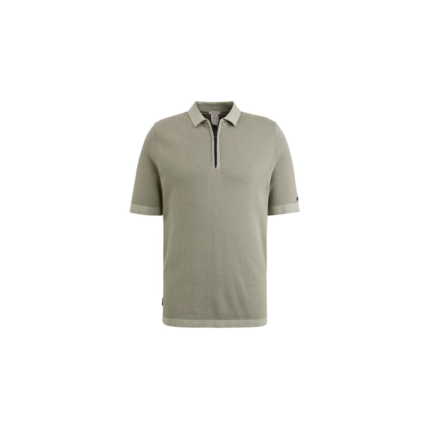 Cast Iron polo regular fit cotton modal seagrass