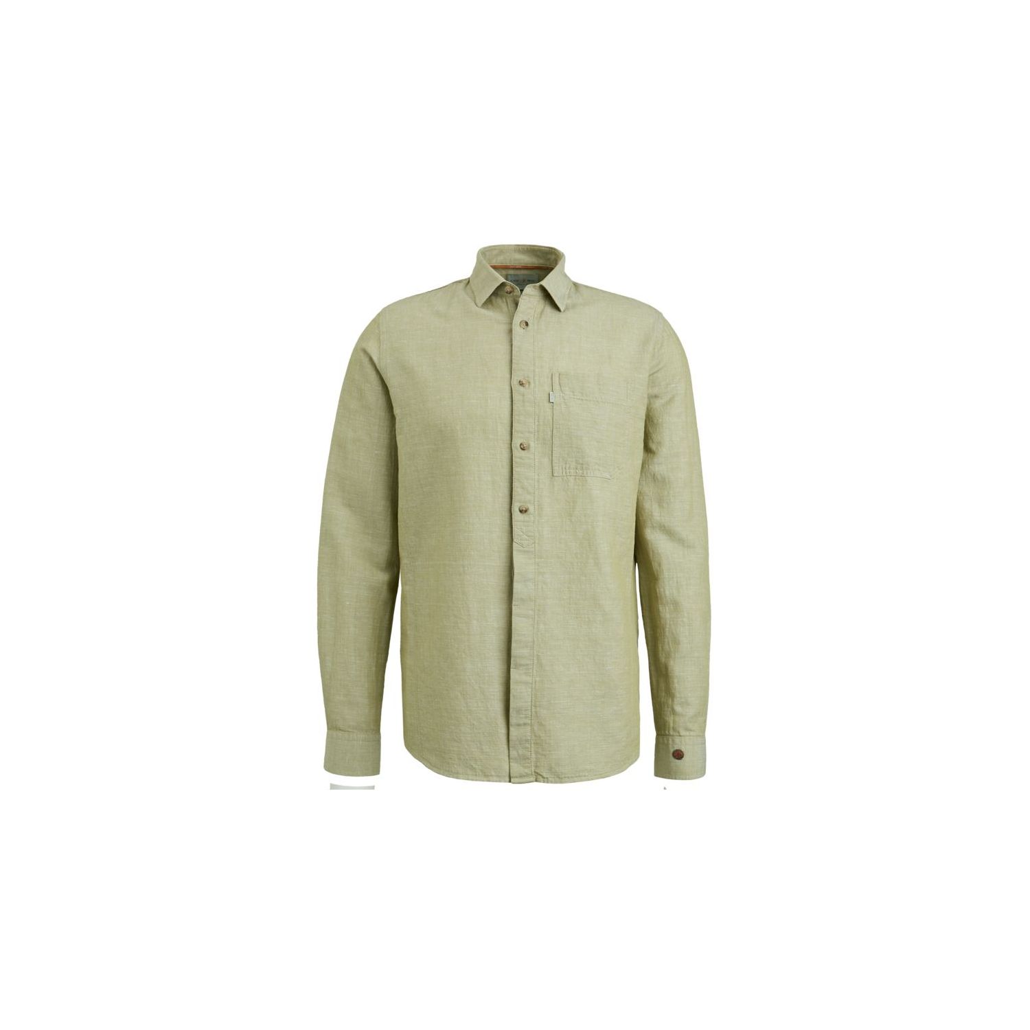 Cast Iron l/s shirt dobby cedar