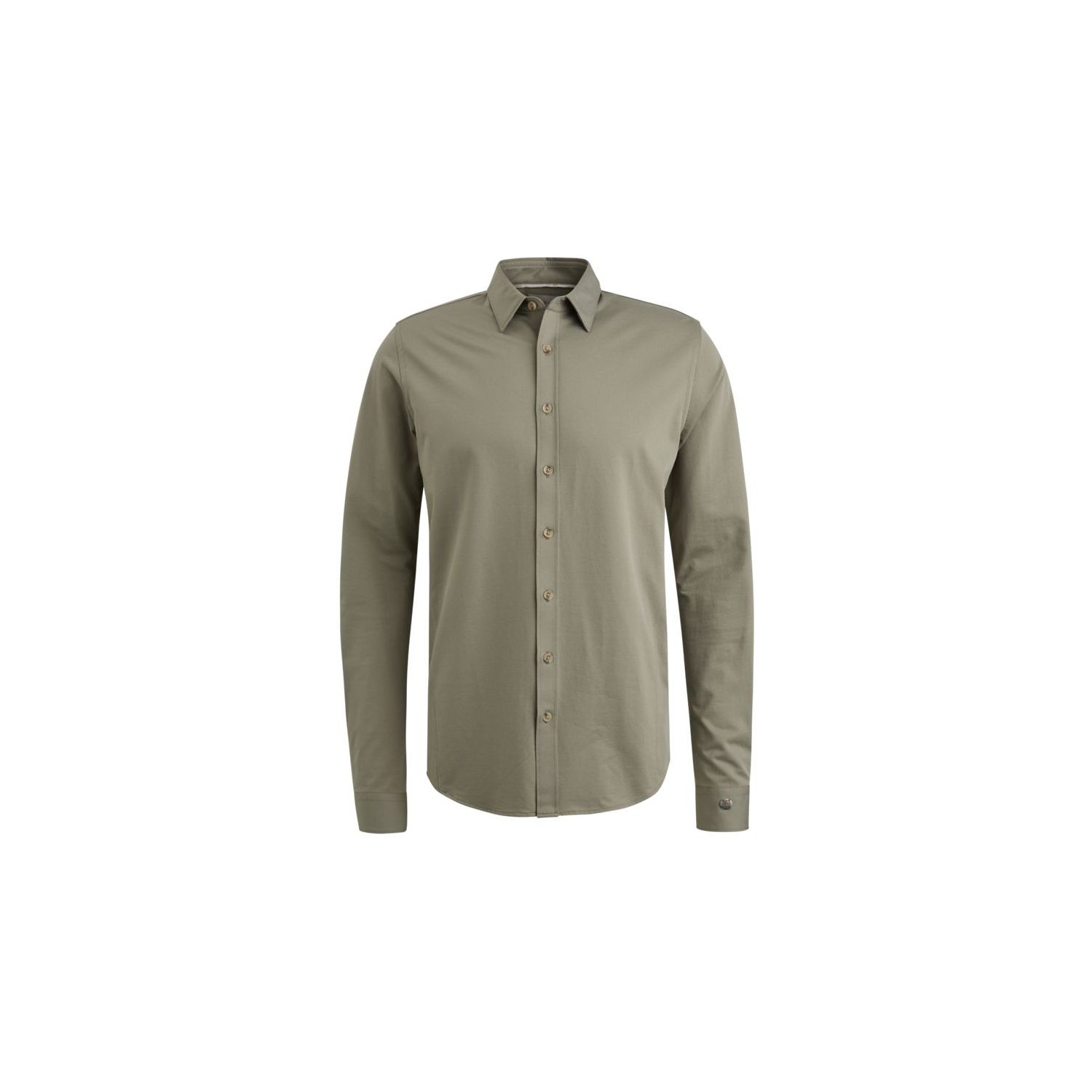 Cast Iron shirt twill jersey 2 tone smokey olive