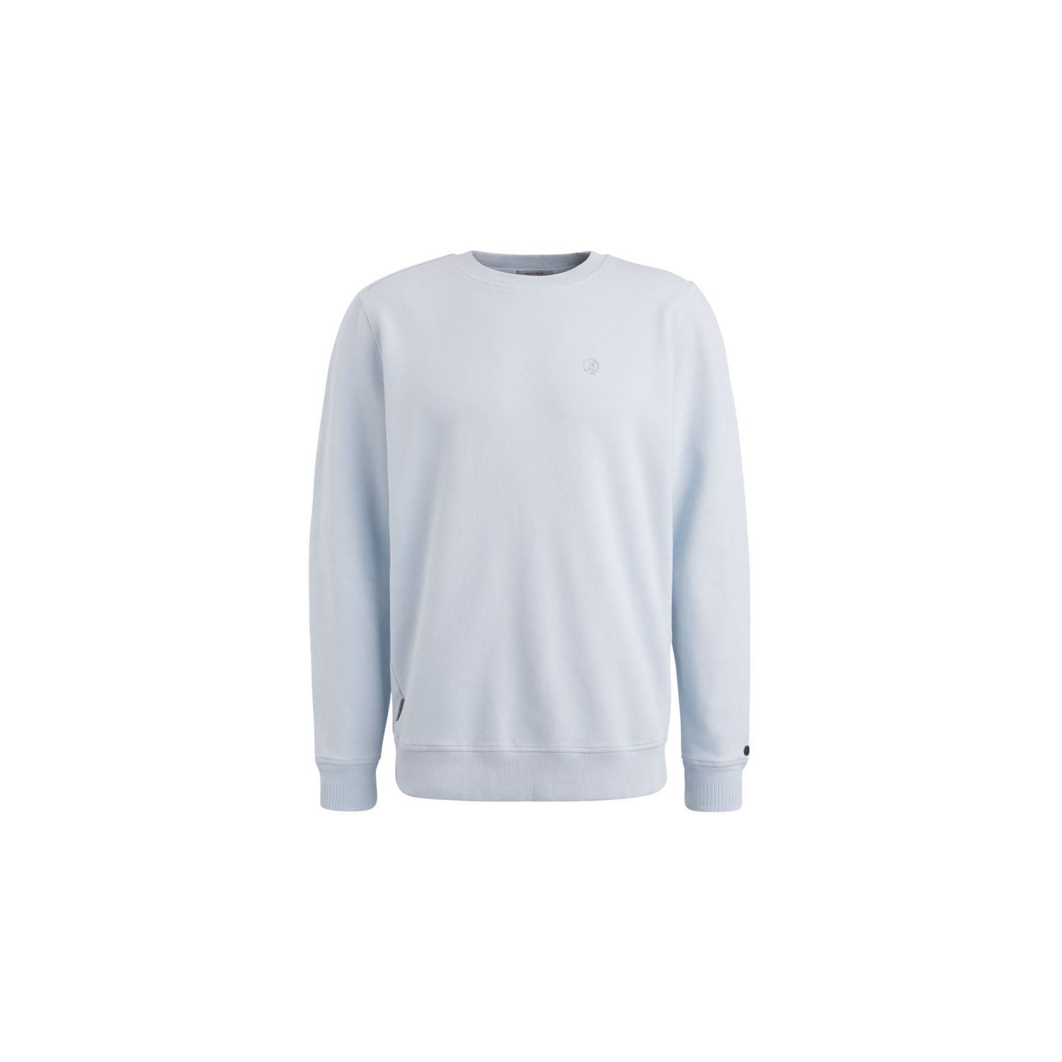 Cast iron long sleeve r-neck regulaf fit twill