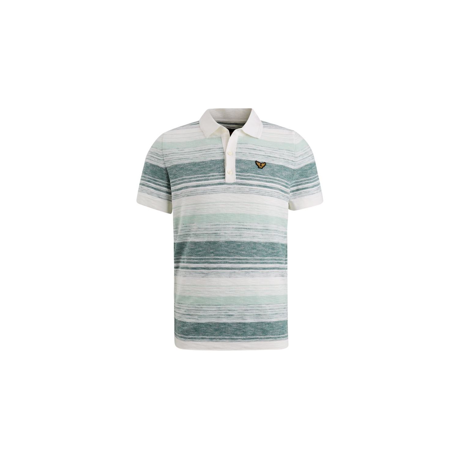 PME legend polo cotton slub gradient harbor gray