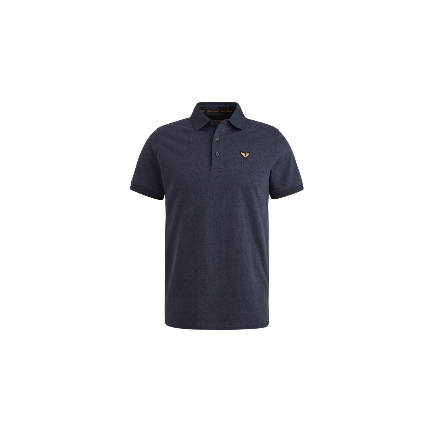 Pme legend s/s polo jacquard jersey salute