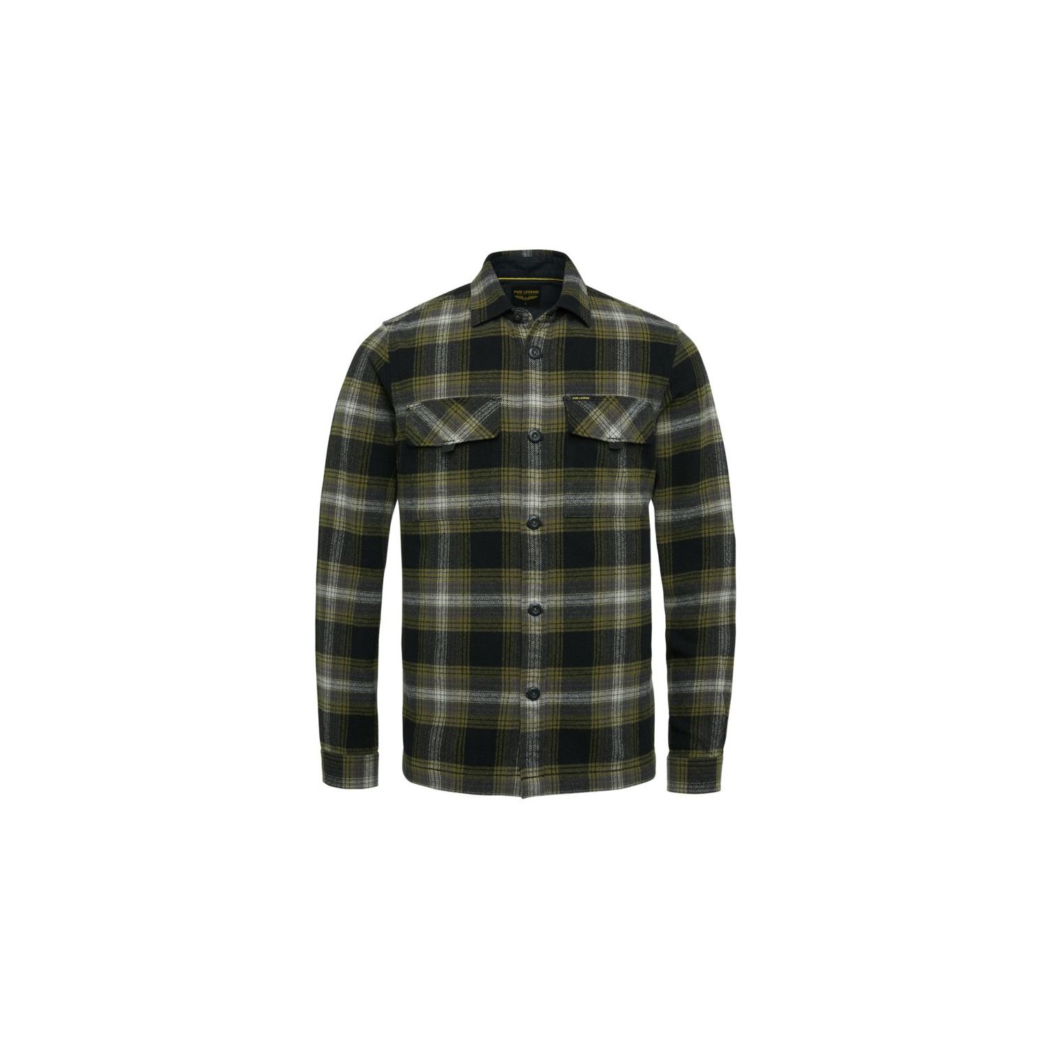 PME Legend shirt heavy flanel check black