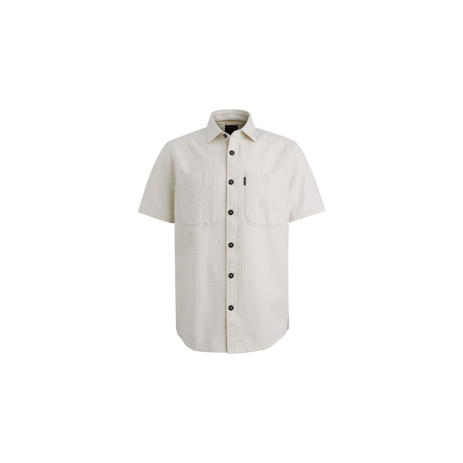 Pme legend s/s shirt structure dobby bone white