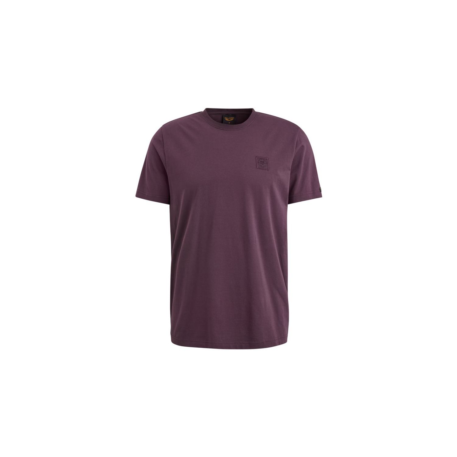 Pme legend s/s r-neck cotton elastane jersey plum