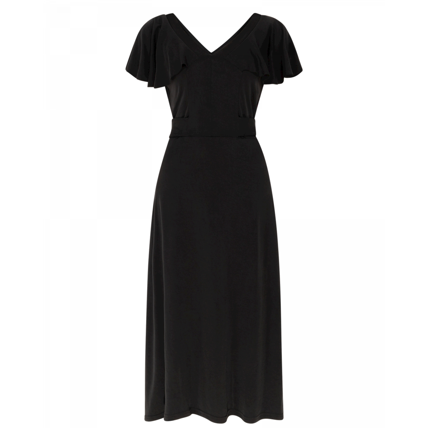 Aaiko rianna modal dress black