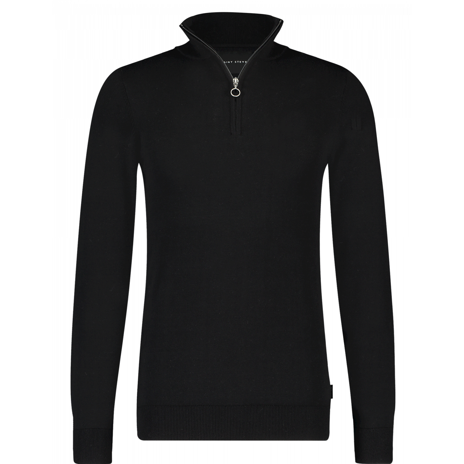 Saint steve cas trui zip black