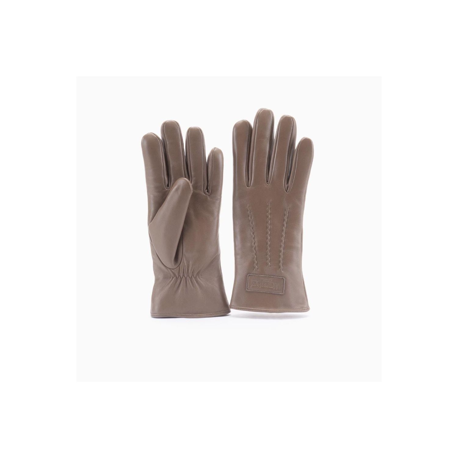 Warmbat Glove Women Leather Taupe