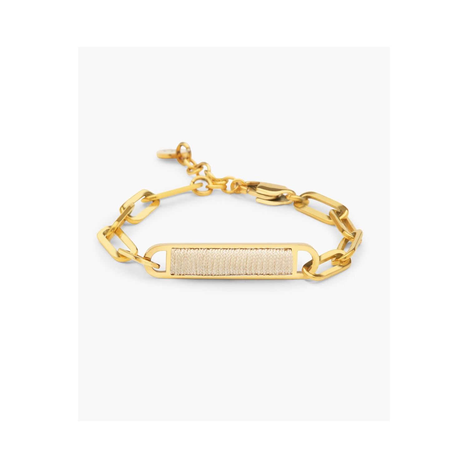 Pig & hen jane armband ivory/gold